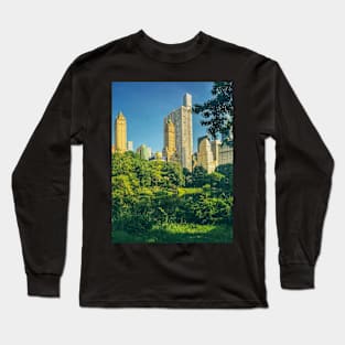 Bryant Park, Manhattan, NYC Long Sleeve T-Shirt